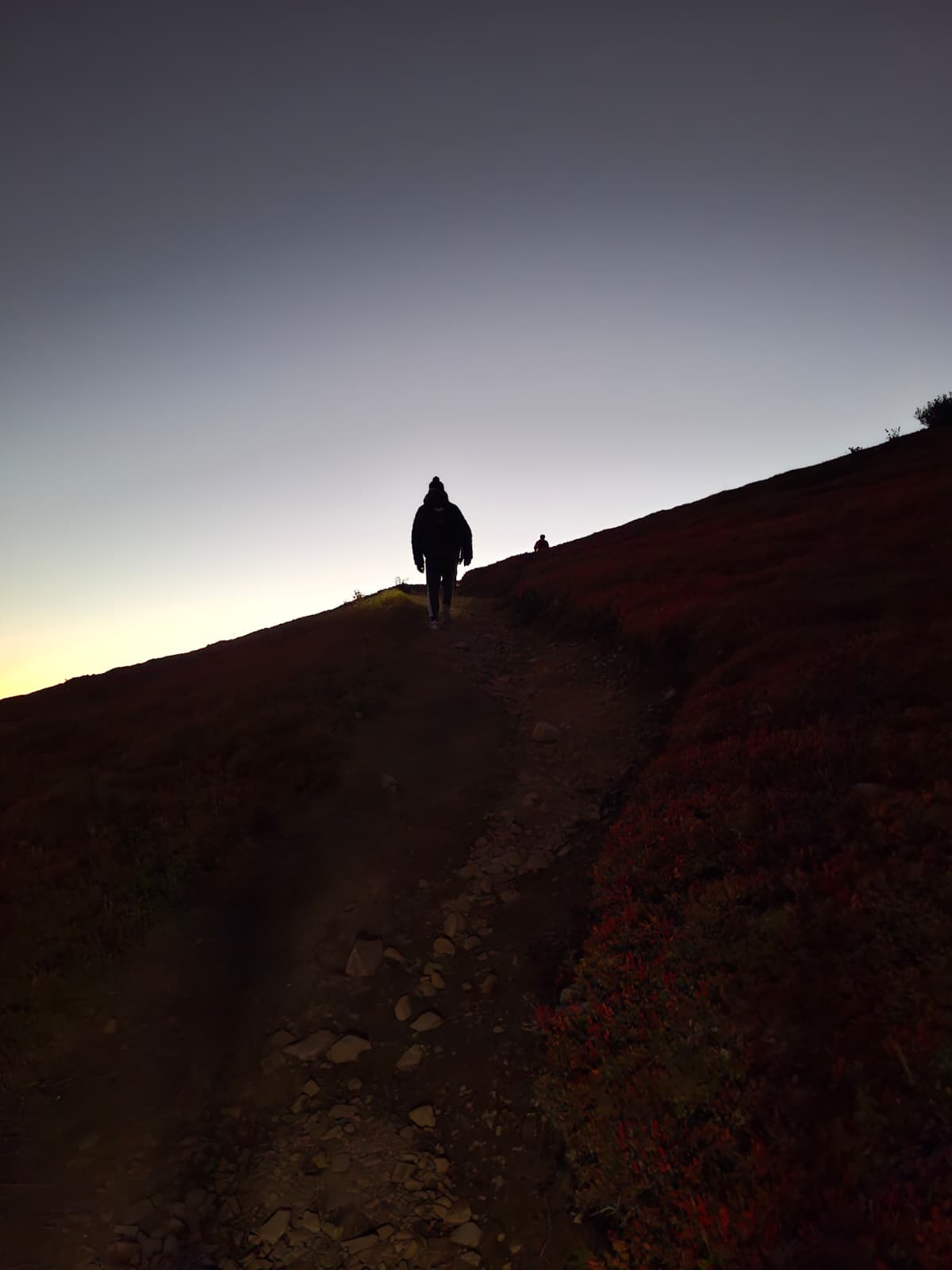 Levé de soleil à la Dent de Valerette